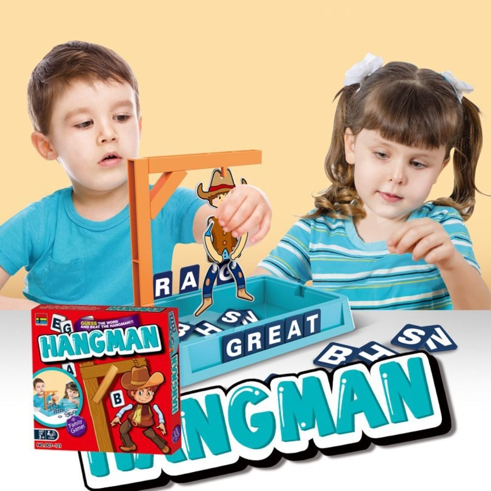 Board Game For 5 Players - Jeux de société Hangman magnétiques multijoueur,