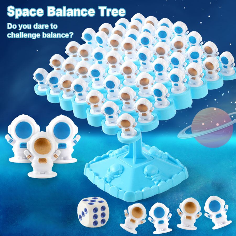 Board Game Saboteur - Jouet d'arbre d'équilibrage créatif d'astronautes, planche