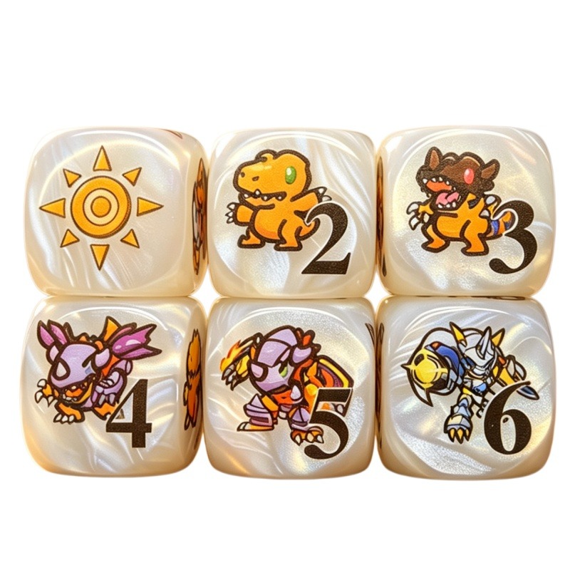 Board Game Quiz - Lot de 2 jetons Digimon DTCG