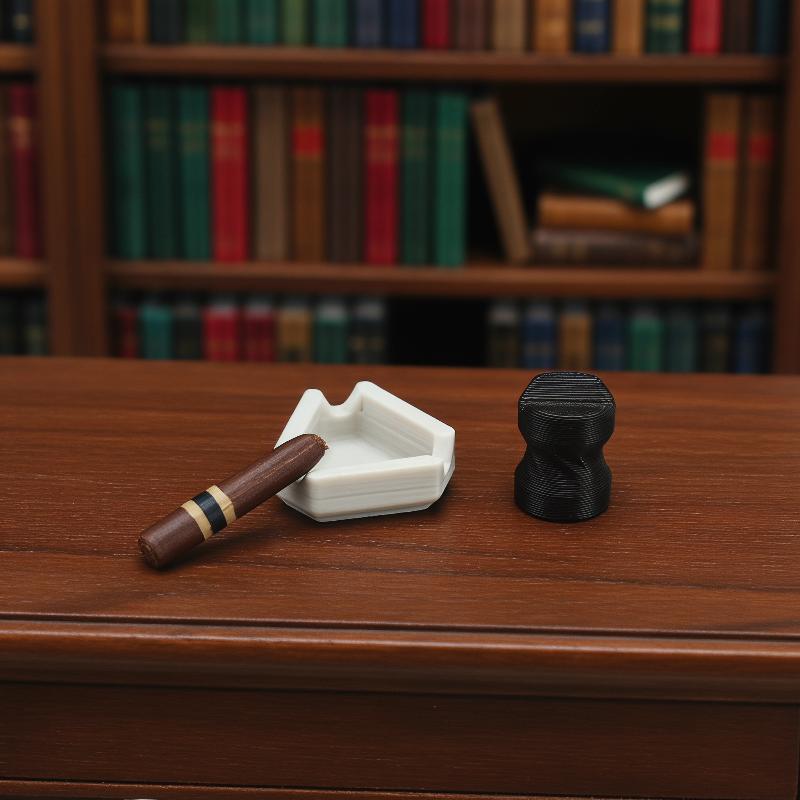 Miniature Terrain Set - 1 ensemble de mini-ornements de cigarettes,