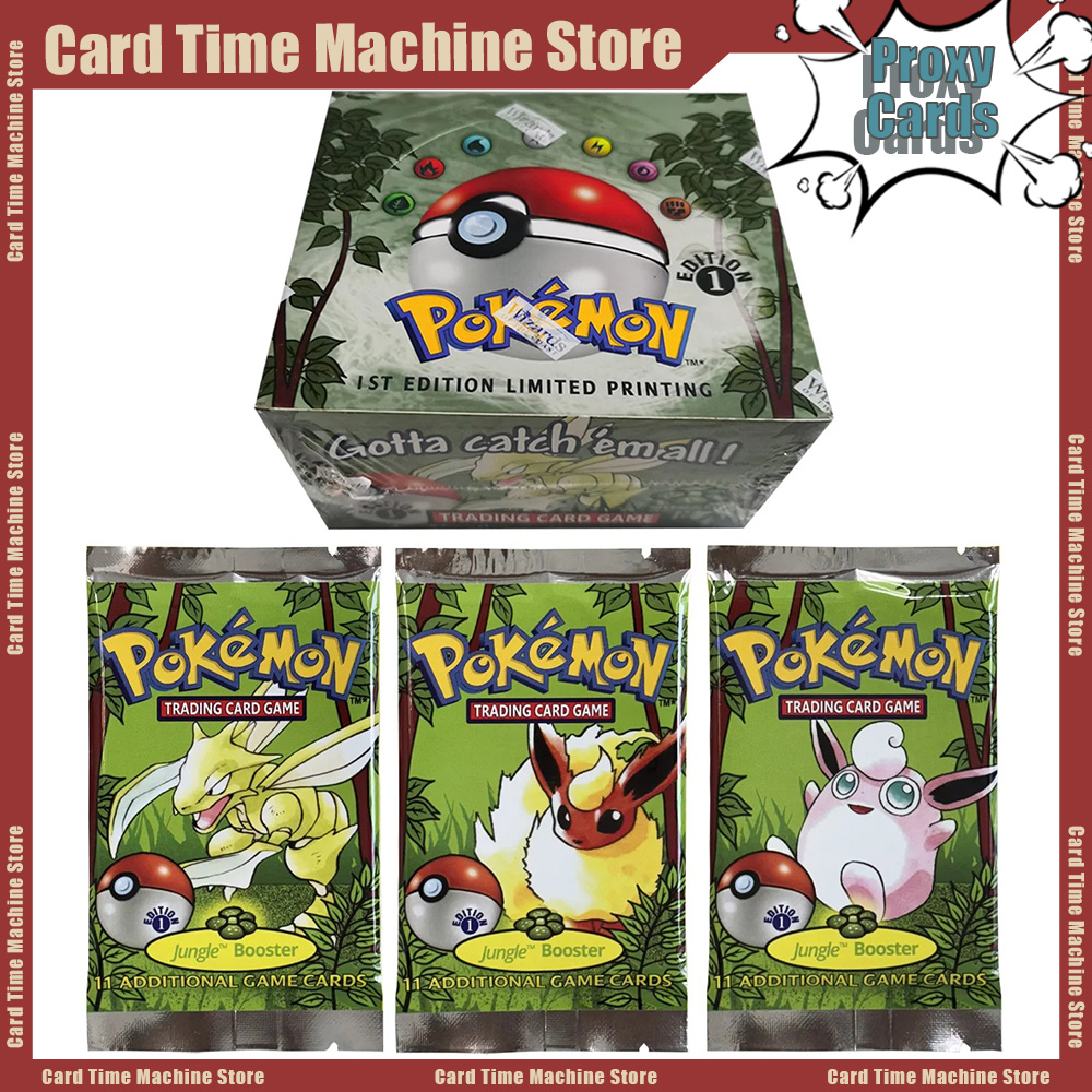 Board Game Japan - Cartes Pokémon 1ère édition Jungle Booster