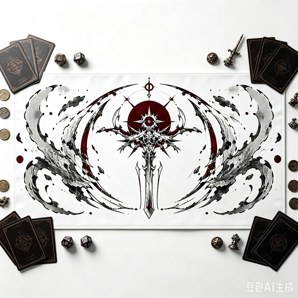 Board Game Holis - Tapis de jeu Dark Holy Sword