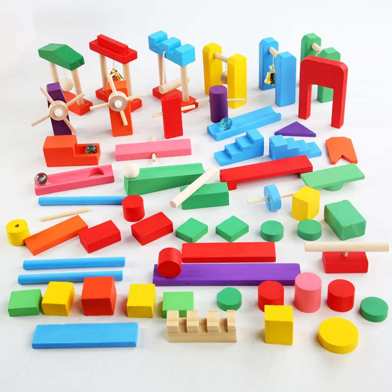 Board Game Monopoli - Jouet Dom37en Bois Arc-en-ciel Montessori, Accessoires