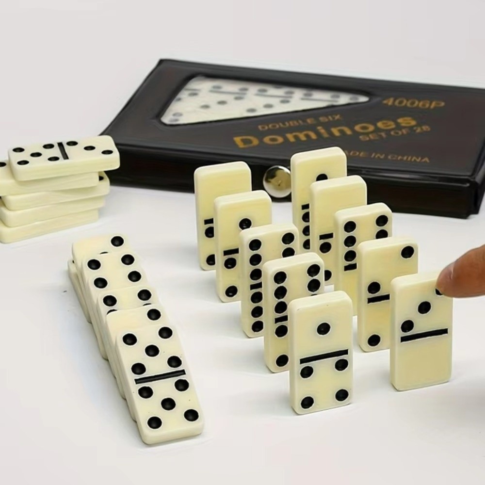 Board Game Monopoli - Jeu de dominos double six 28