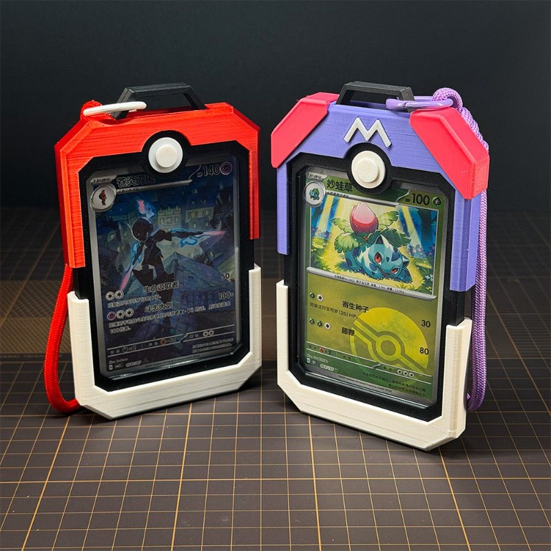 Board Game Japan - Porte-cartes vertical Poke Ball, protège-cartes pour