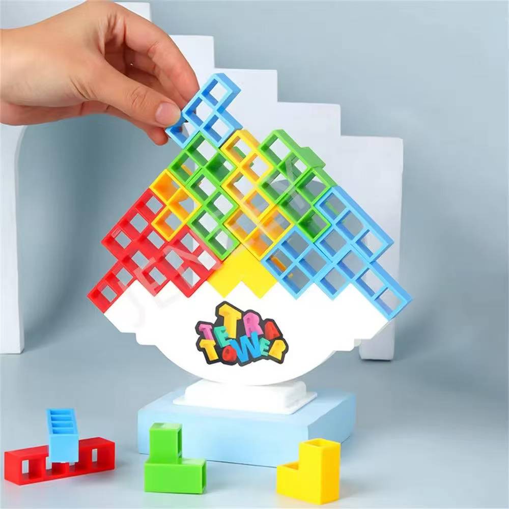 Board Game Saboteur - Tour Tetris équilibrage jouets empilables blocs