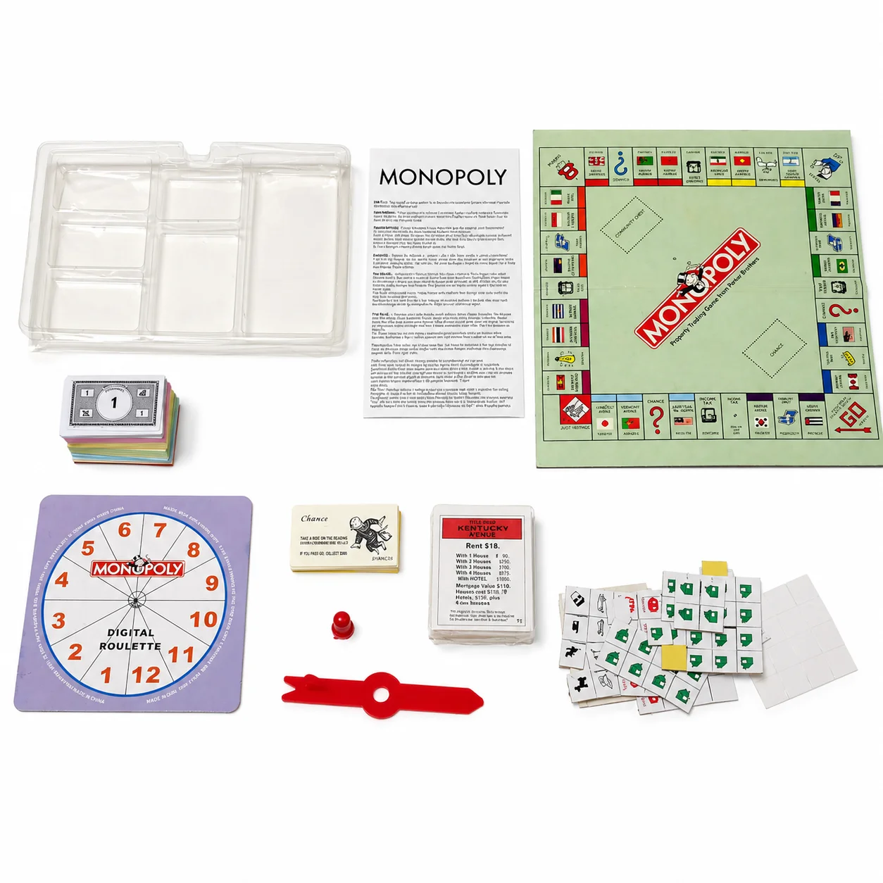 Board Game Monopoli - Jeu de société classique Monopoly, jeu