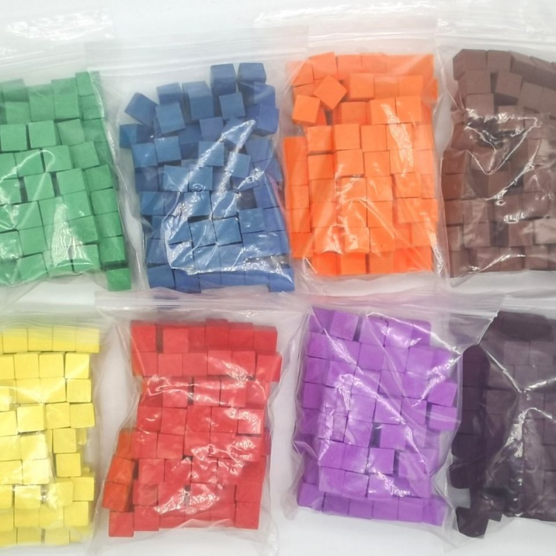 100 pièces/lots 10mm Cubes en  - Board Game Sequence avis et prix