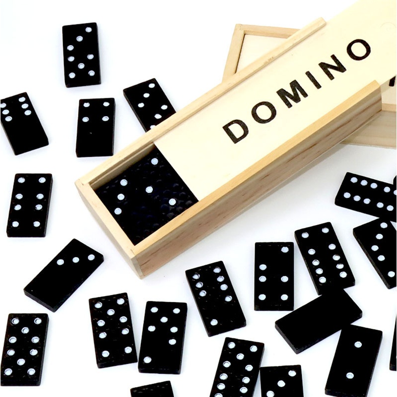 28 pièces de dominos noirs jeu - Board Game Monopoli avis et prix