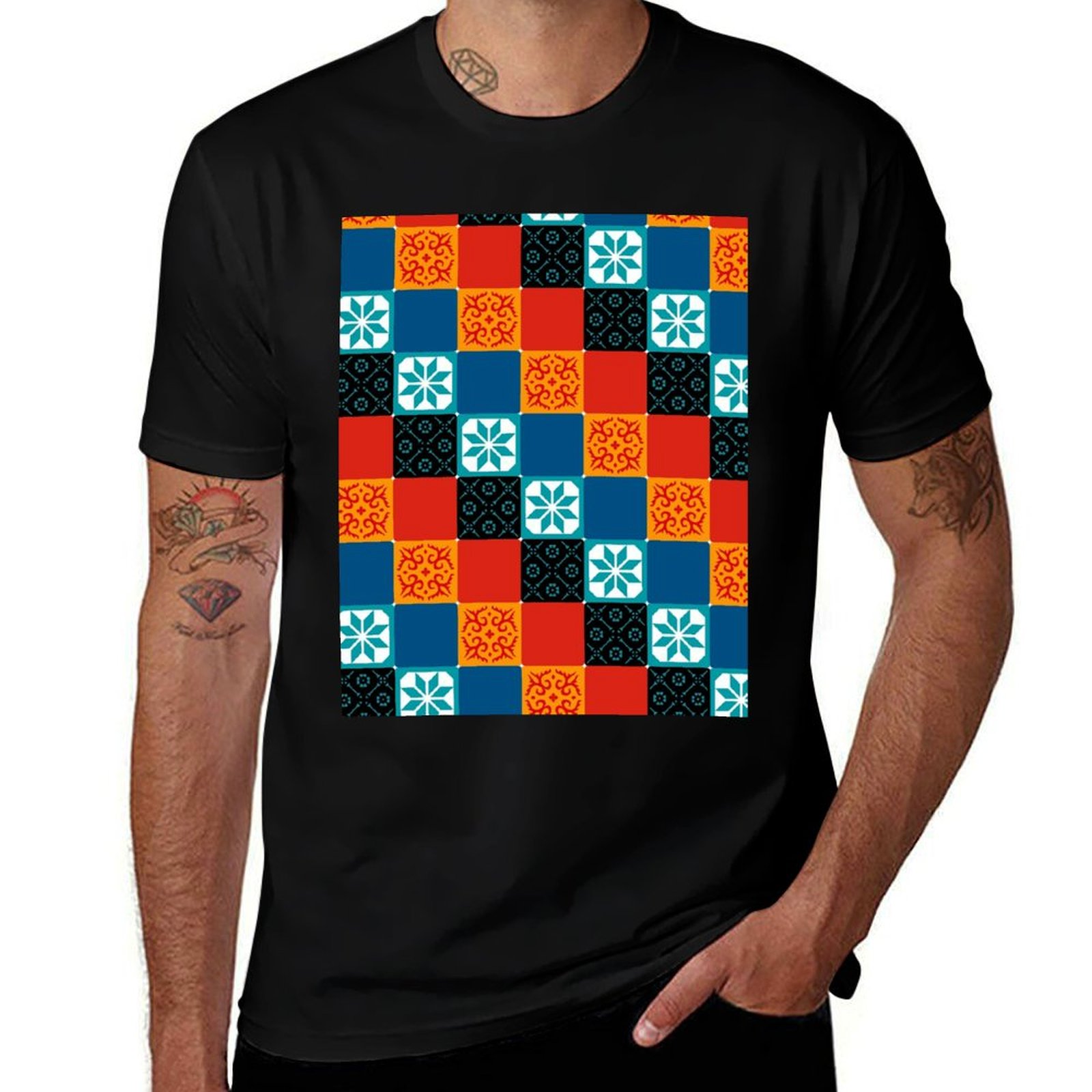Azul Board Games Tiles T-Shirt - Board Game Azul avis et prix