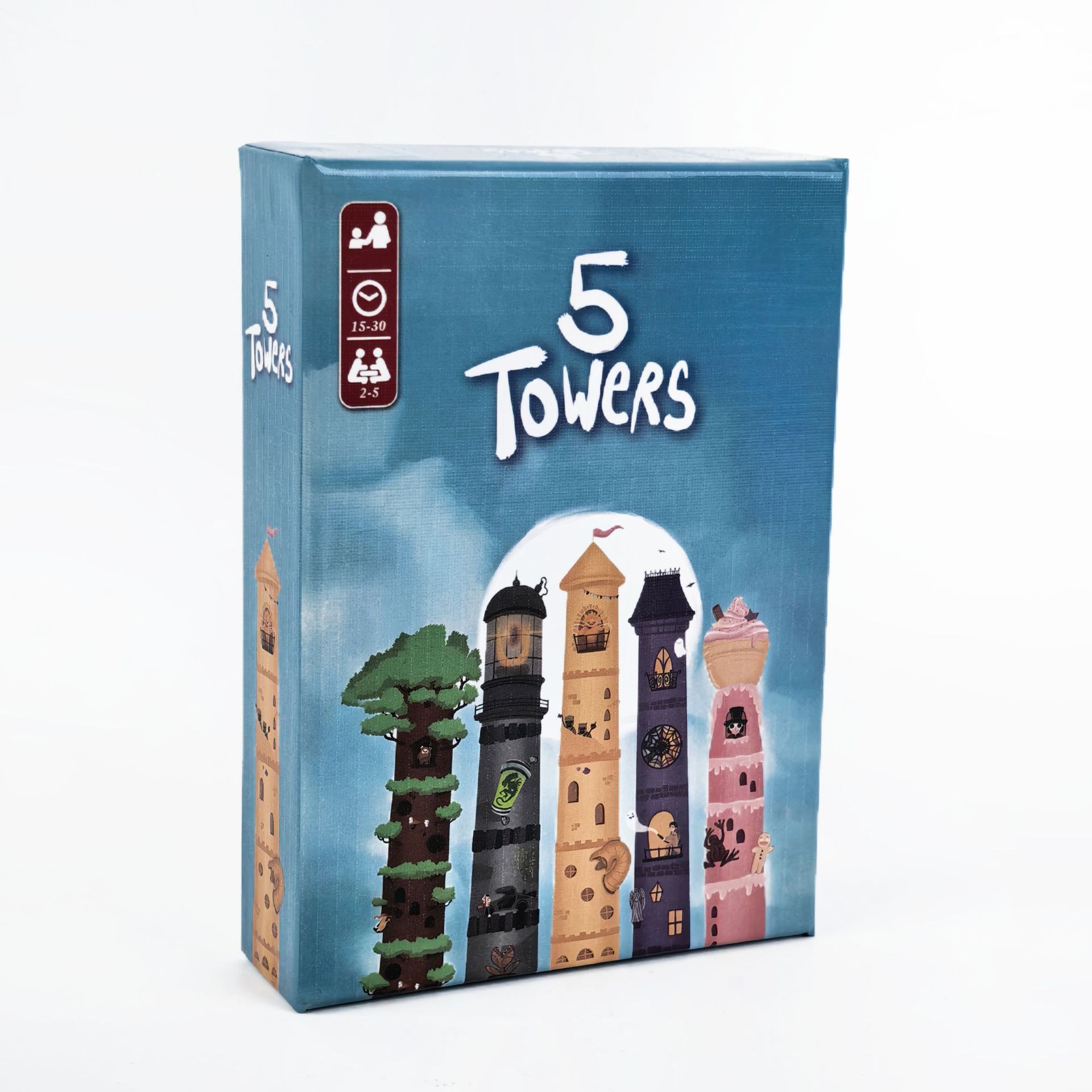 5 tours stratégie empilage tou - Board Game For 5 Players avis et prix