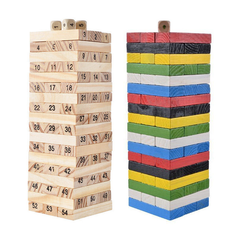 Jeu de tour à empiler en bois, - Board Game Saboteur avis et prix