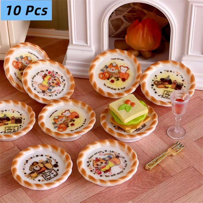 10 pièces/ensemble maison de p - Miniature Terrain Set avis et prix