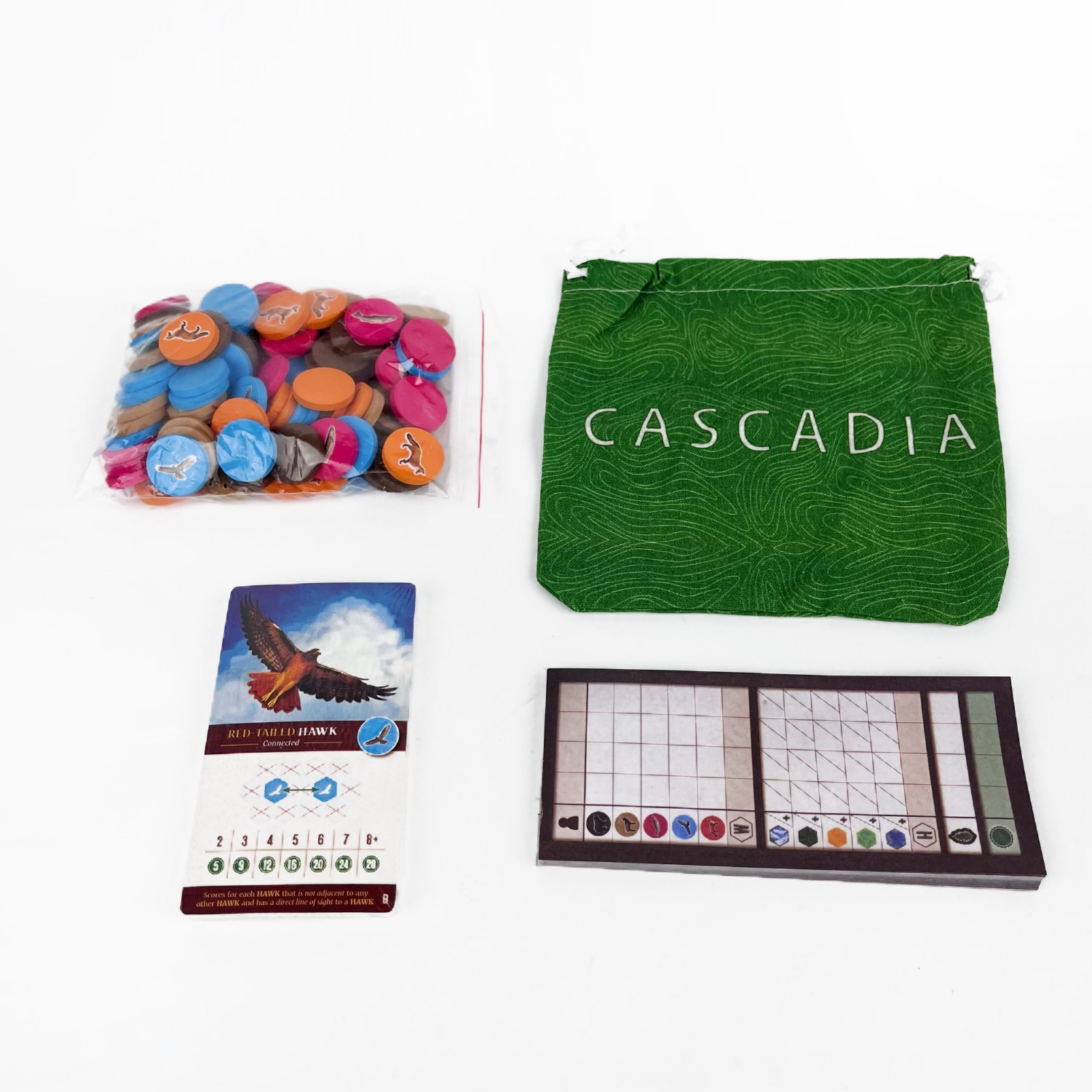 Jeu de société Cascadia |   Je - Board Game Harmonies avis et prix