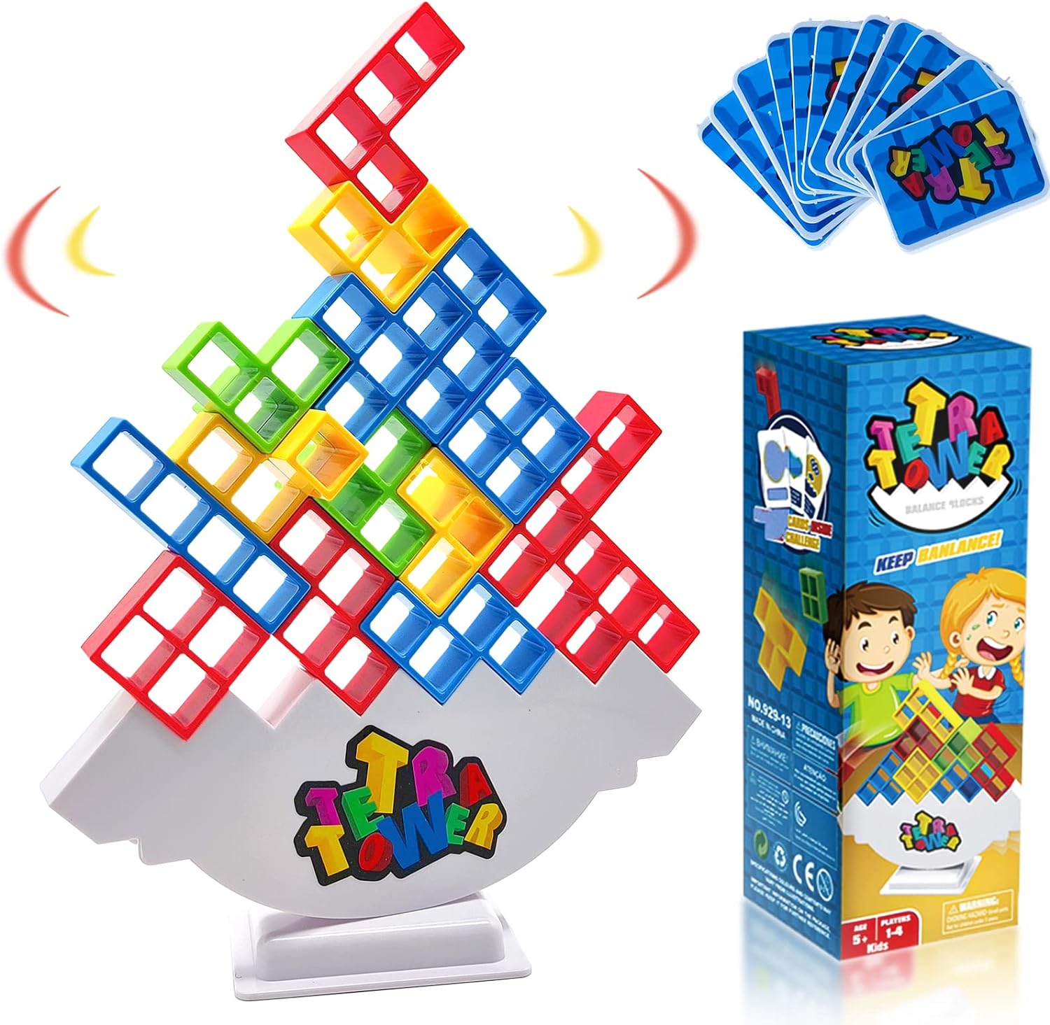 Tour Tetris 3D, jouets empilab - Board Game Saboteur avis et prix