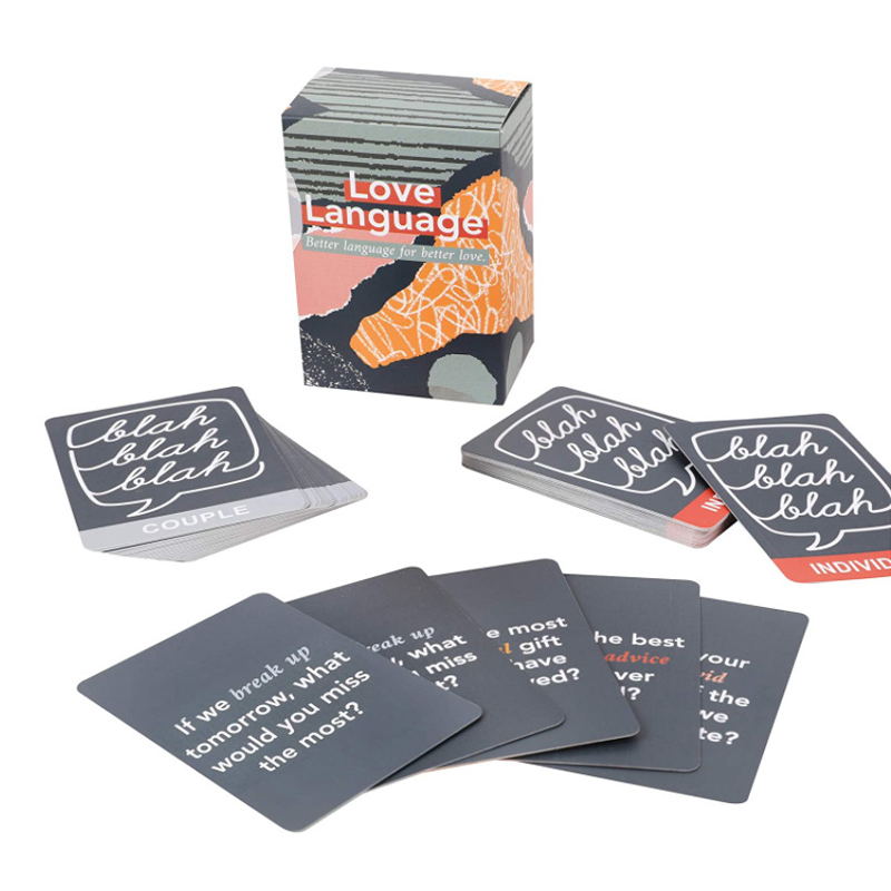 Jeu de cartes Love Language, j - Board Game Quiz avis et prix