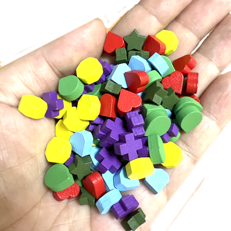 100 pièces 10mm coeur/diamant/ - Board Game Sequence avis et prix