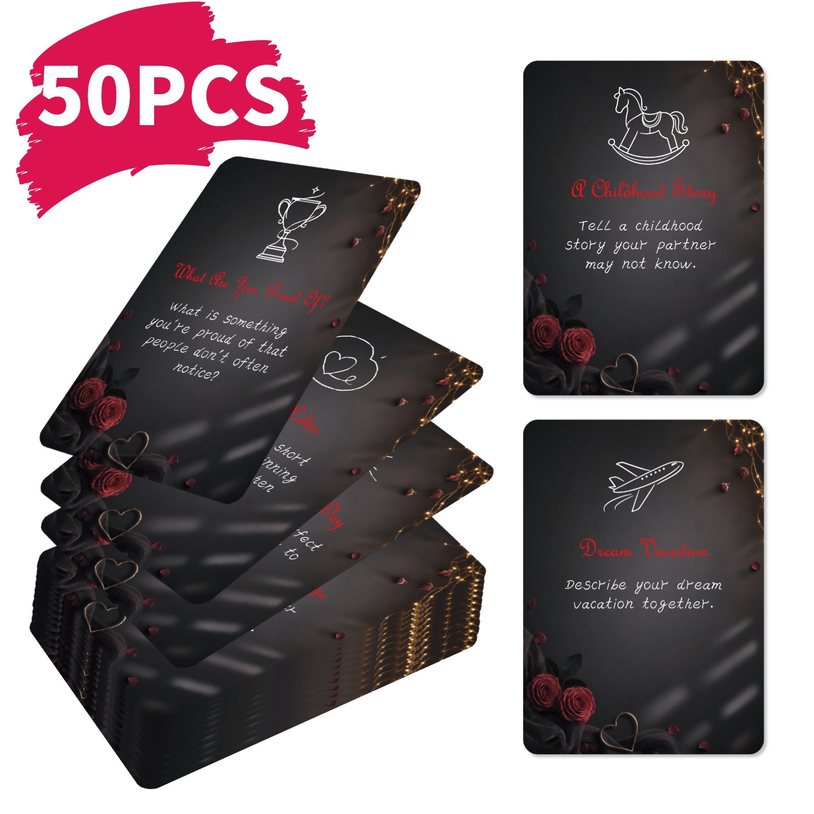 50 cartes de défi romantiques  - Board Game Quiz avis et prix