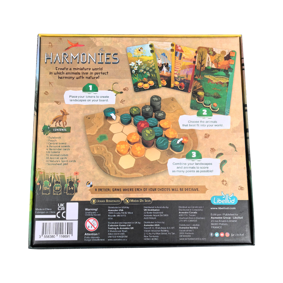 Harmonies - Jeux de société -  - Board Game Harmonies avis et prix